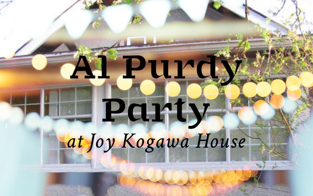 Al Purdy Party at Joy Kogawa House