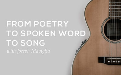 From Poetry to Spoken Word to Song