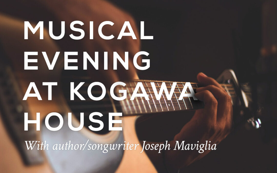 Author/songwriter Joseph Maviglia hosts a musical evening