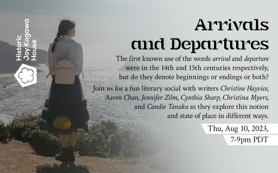 Arrivals and departures: A fun social literary evening